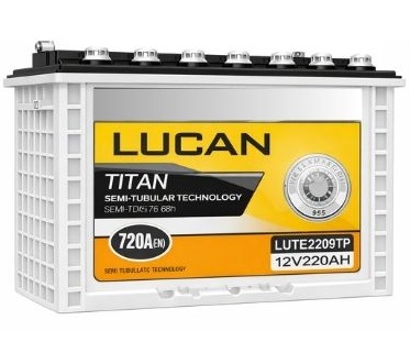 ​BLUEGATE LUCAN 220AH 12V TUBULA BATTERY